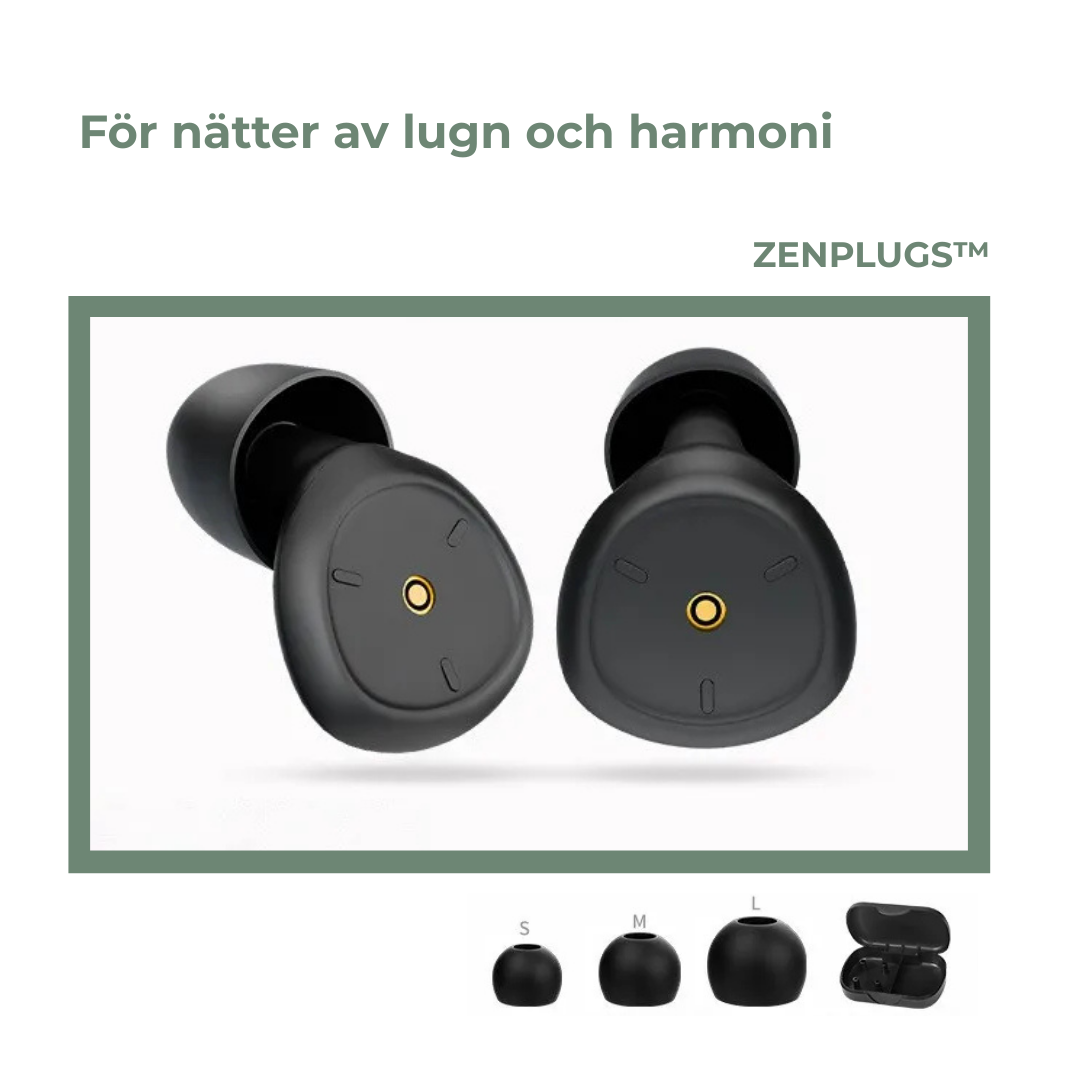 Zenplugs™- Dämpa snarkningarna, sov tillsammans hela natten