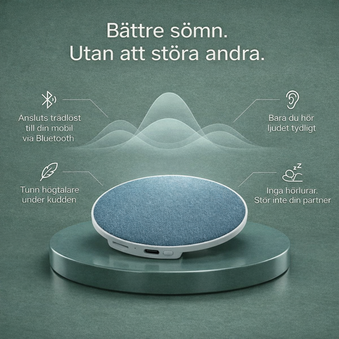 ZenZound™ - Komfortabelt ljud för drömsömn
